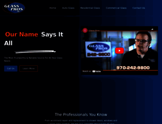 glassprosgj.com screenshot