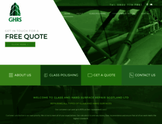glassrepairscotland.co.uk screenshot