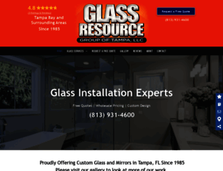 glassresourcegroup.com screenshot