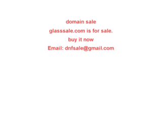 glasssale.com screenshot