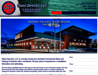 glassservicesllc.com screenshot