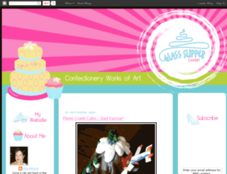 glassslippercakery.blogspot.com screenshot