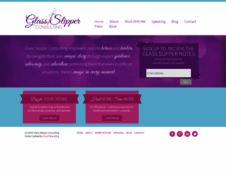 glassslipperconsulting.com screenshot