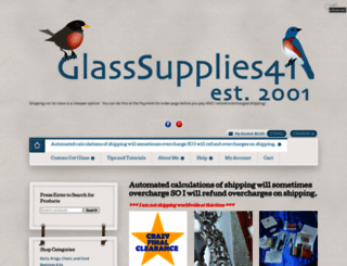 glasssupplies41.com screenshot