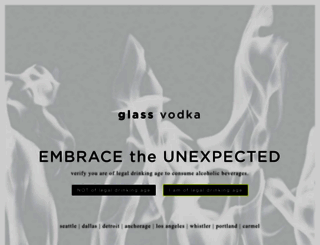 glassvodka.com screenshot