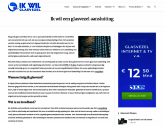glasvezel-info.nl screenshot