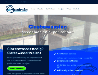 glazenwasserijdebevelanden.nl screenshot