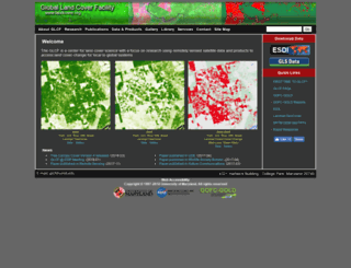 glcf.umd.edu screenshot