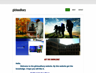 glchoudhary.weebly.com screenshot