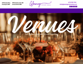 gleamingeventsatlanta.com screenshot