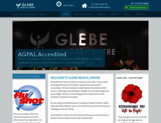 glebemedicalcentre.com.au screenshot