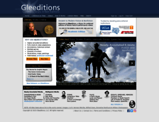 gleeditions.com screenshot