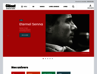 glenat.com screenshot