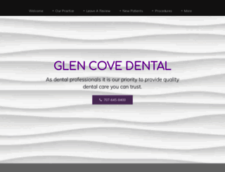 glencovesmiles.com screenshot