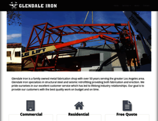 glendaleiron.com screenshot