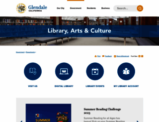 glendalelac.org screenshot