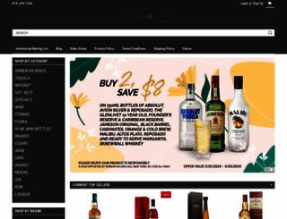 glendaleliquor.com screenshot