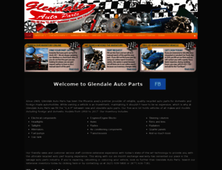 glendaleparts.com screenshot