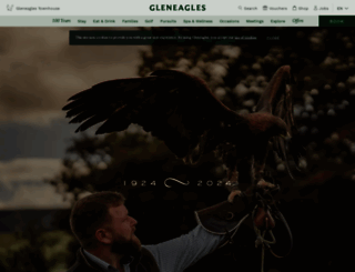 gleneagles.com screenshot