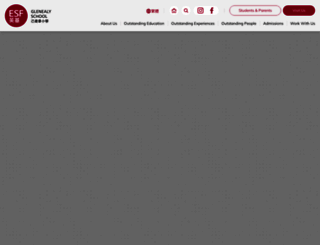 glenealy.edu.hk screenshot
