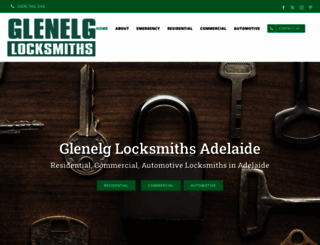 glenelglocksmiths.com.au screenshot