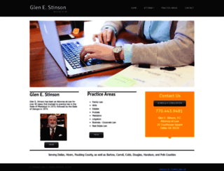 glenestinsonlaw.com screenshot