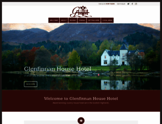 glenfinnanhouse.com screenshot