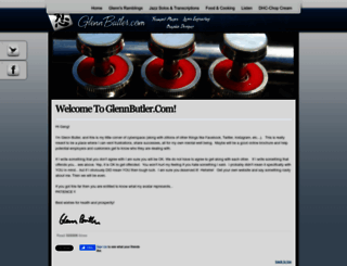 glennbutler.com screenshot