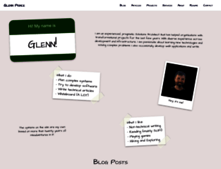 glennprince.com screenshot