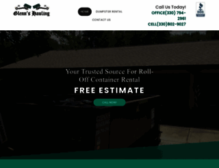 glennshauling.com screenshot