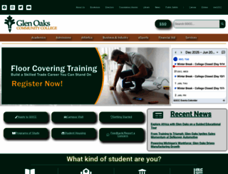 glenoaks.edu screenshot