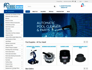 glenridgepoolsupplies.com screenshot
