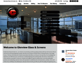 glenviewglass.com screenshot