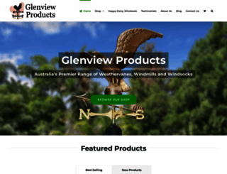 glenviewproducts.com.au screenshot