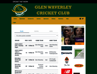 glenwaverleycc.com.au screenshot