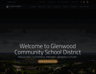 glenwoodschools.org screenshot