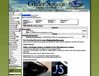 glidersource.com screenshot