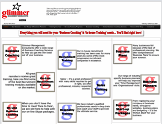 glimmermc.com.au screenshot