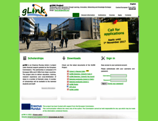 glink-edu.eu screenshot