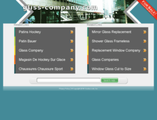 gliss-company.com screenshot