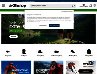 glisshop.co.uk screenshot