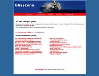 glisszone.com screenshot