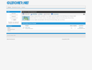 glitcher.net screenshot