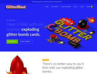 glitterblast.uk screenshot