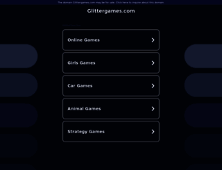 glittergames.com screenshot