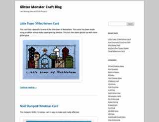 glittermonster.co.uk screenshot
