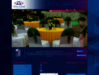 glitznglamevents.com screenshot