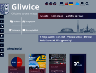 gliwice.eu screenshot