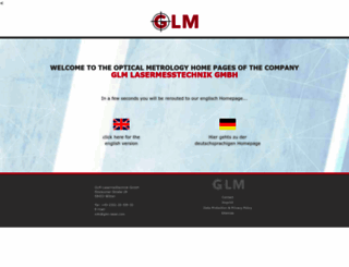 glm-laser.com screenshot