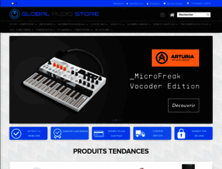 global-audio-store.fr screenshot